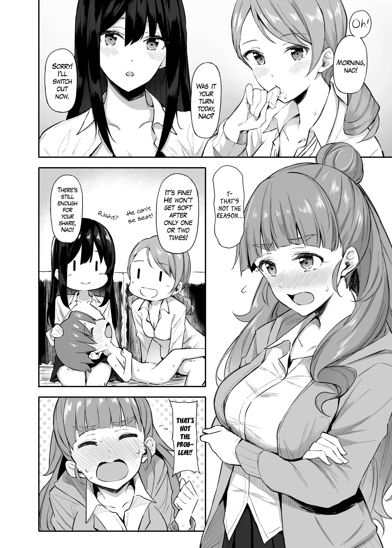 Hentai Manga Comic-Nao and Shota P's Eromanga-Read-5